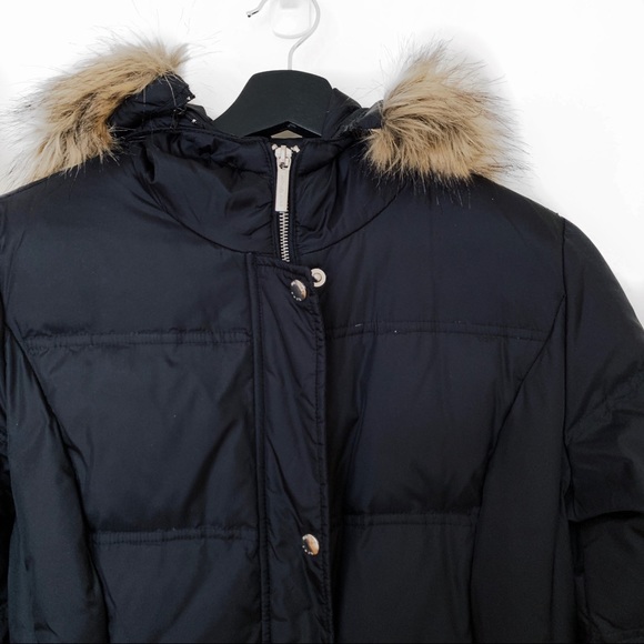 Michael Kors Down Fill Jacket with Faux Fur Trim - Picture 5 of 8